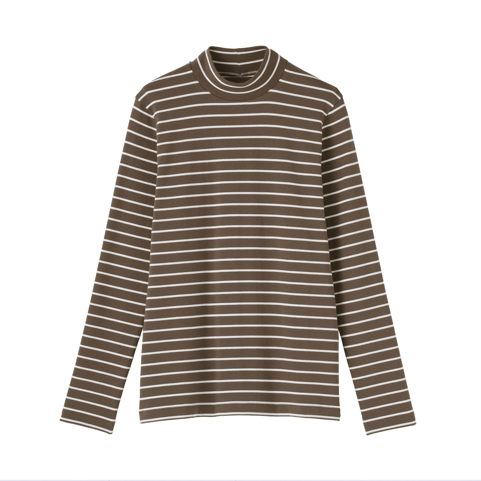 Brushed Mockneck T-Shirt