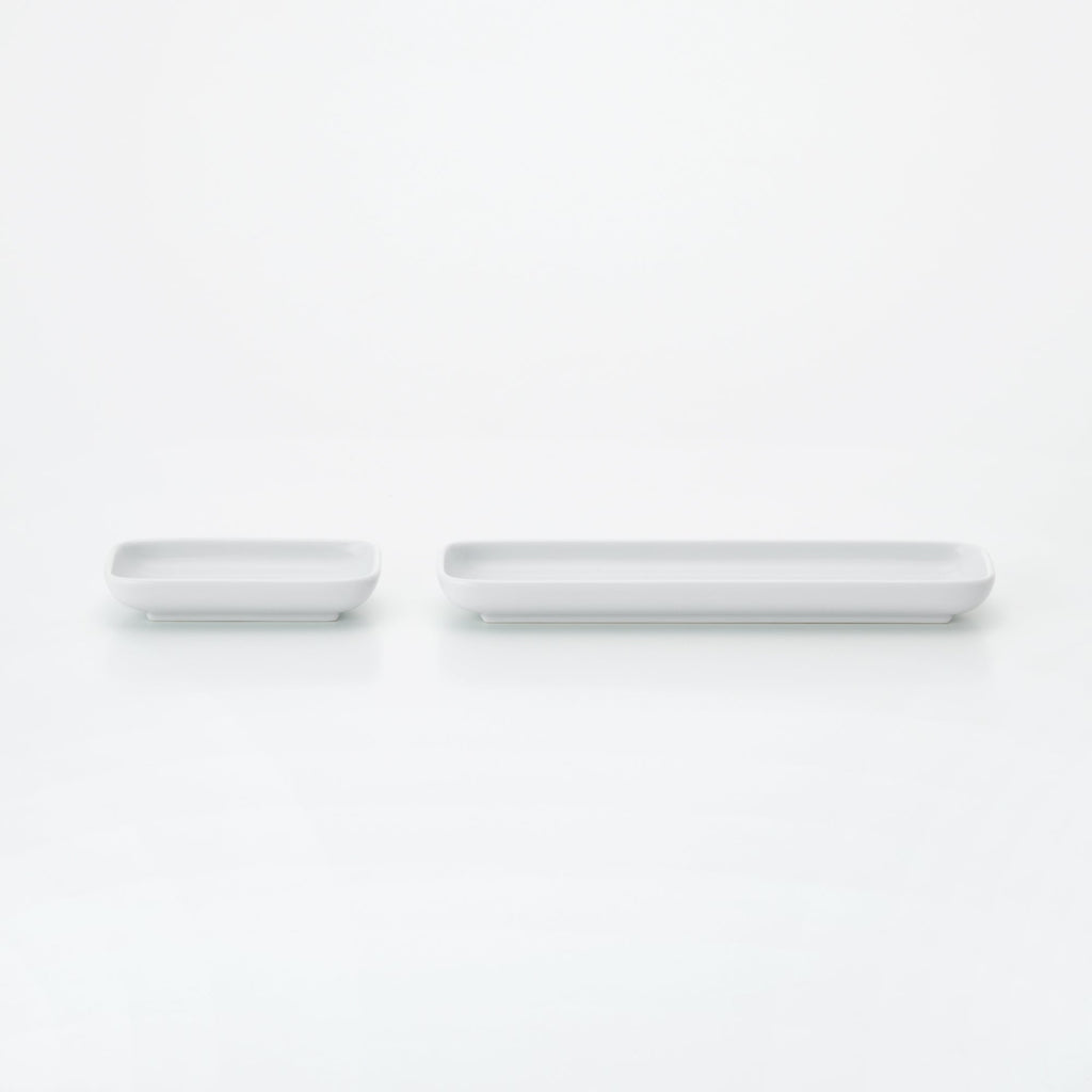 White Porcelain Long Square
