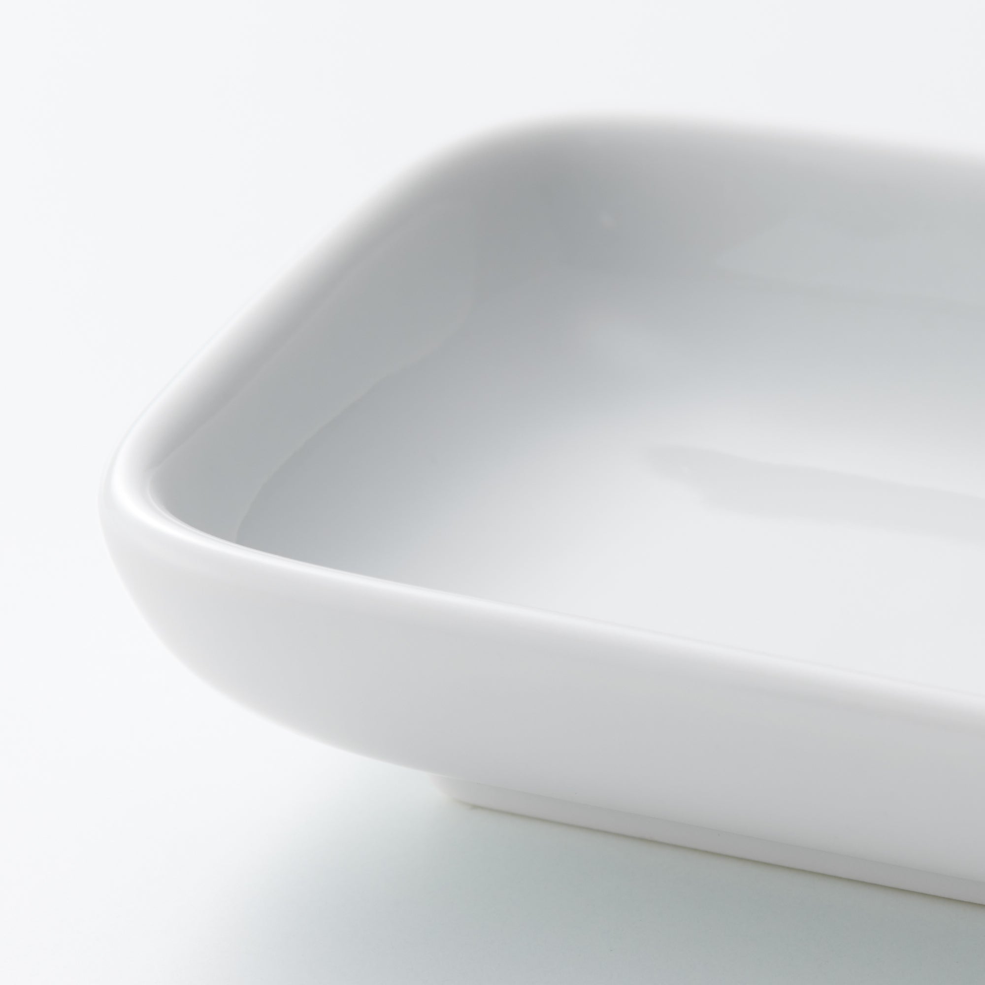 White Porcelain Long Square