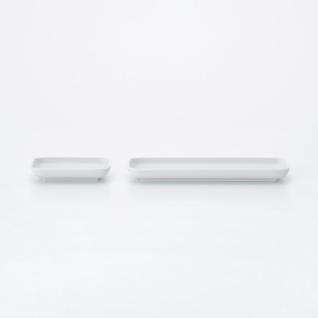 White Porcelain Long Square