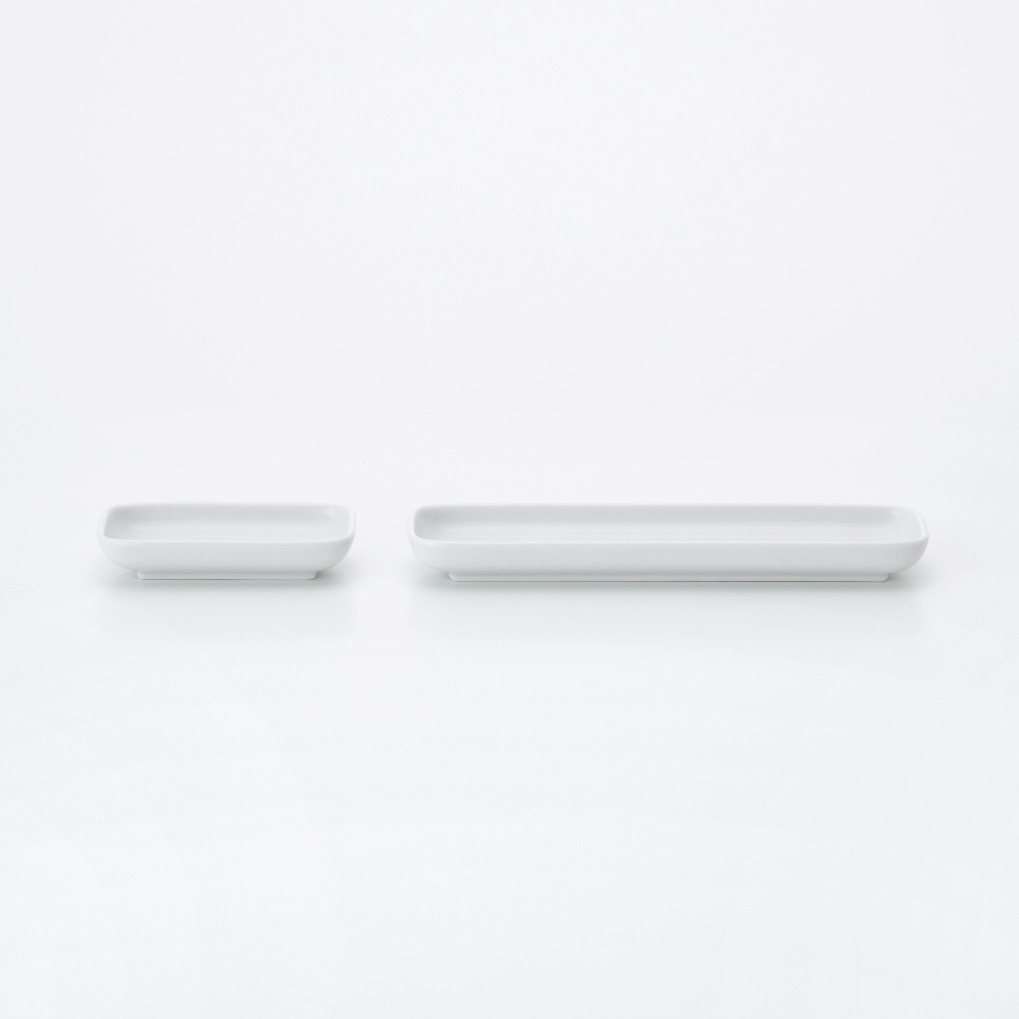 White Porcelain Long Square