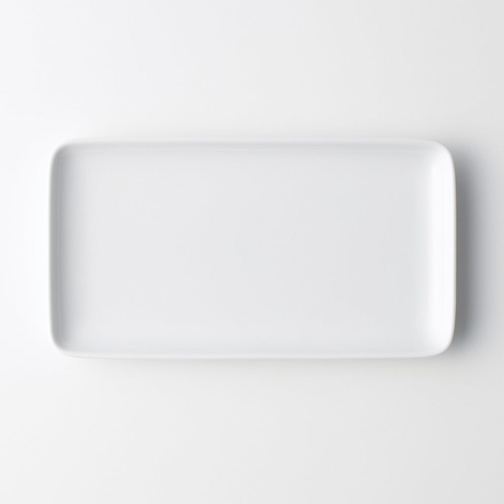 White Porcelain Rectangle Dish