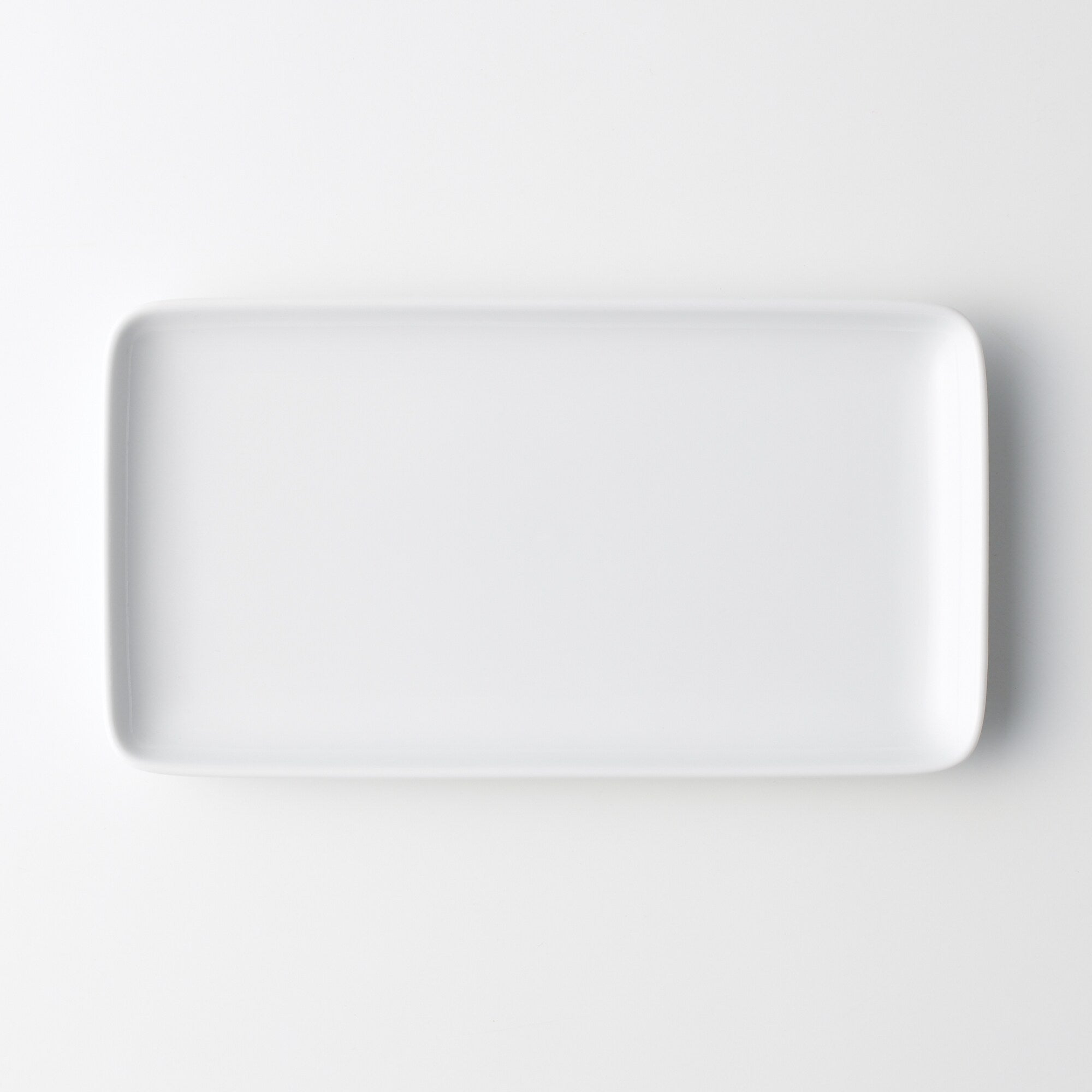 White Porcelain Rectangle Dish