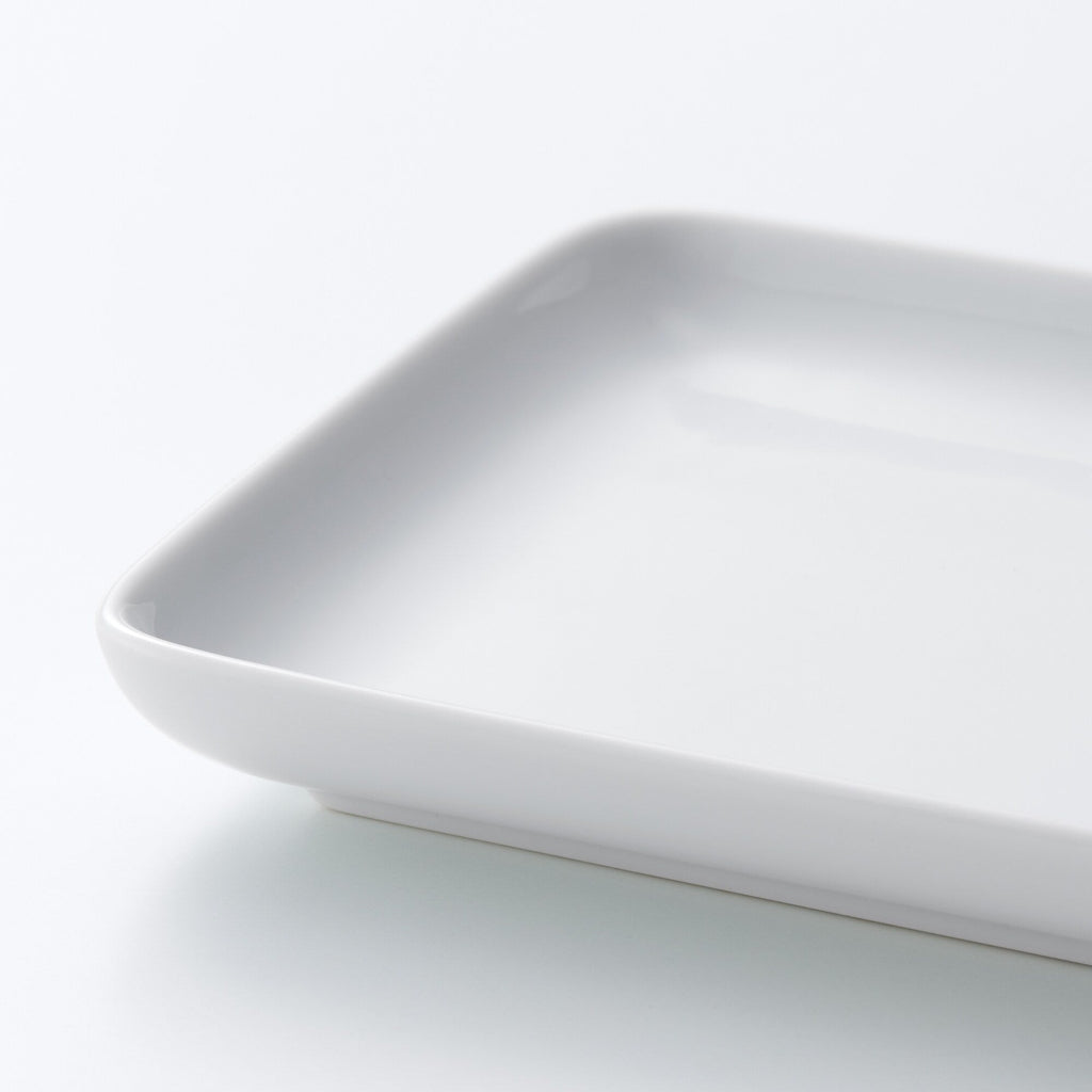 White Porcelain Rectangle Dish