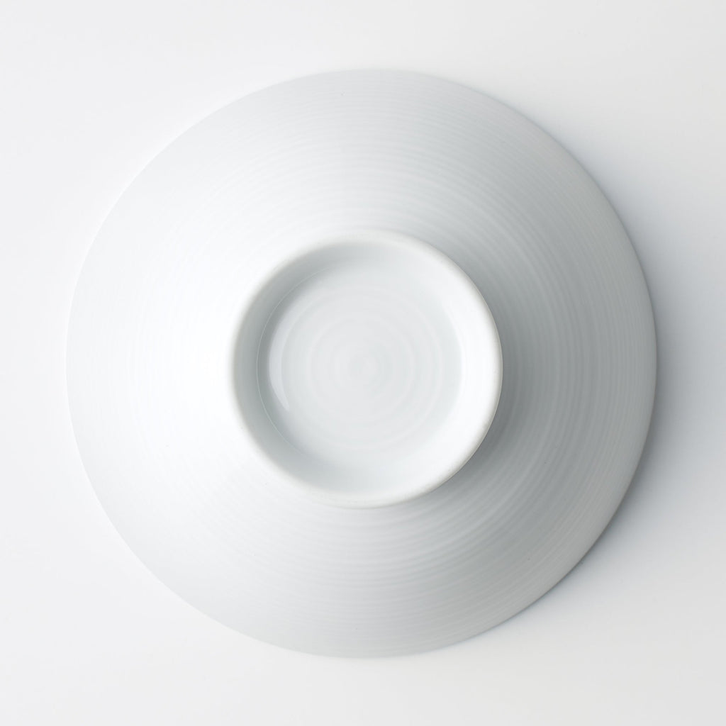 White Porcelain Rice Bowl - Large
