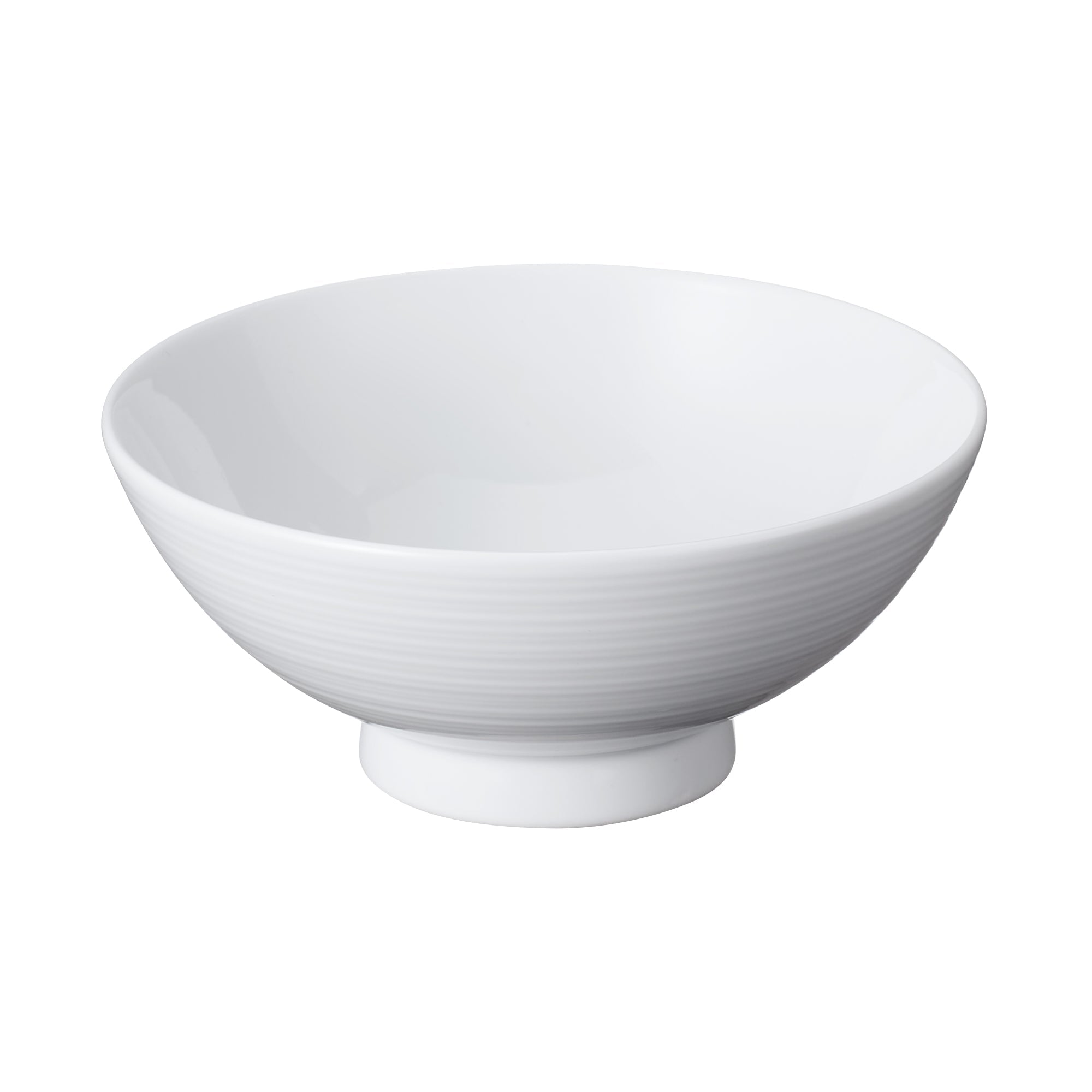 White Porcelain Rice Bowl - Large