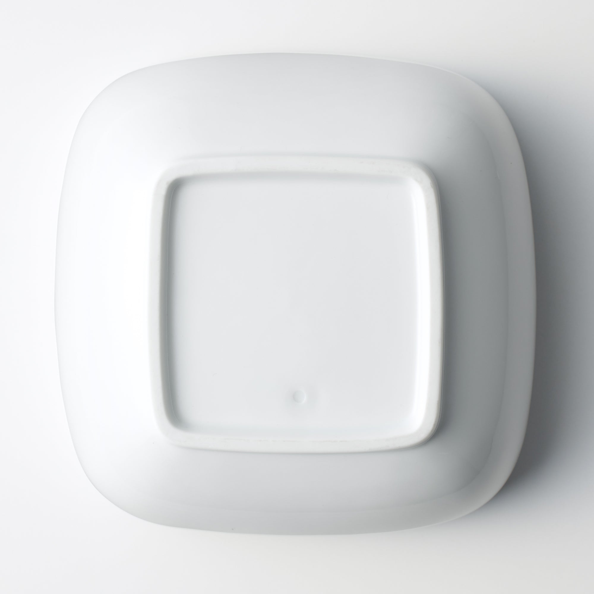 White Porcelain Square Bowl