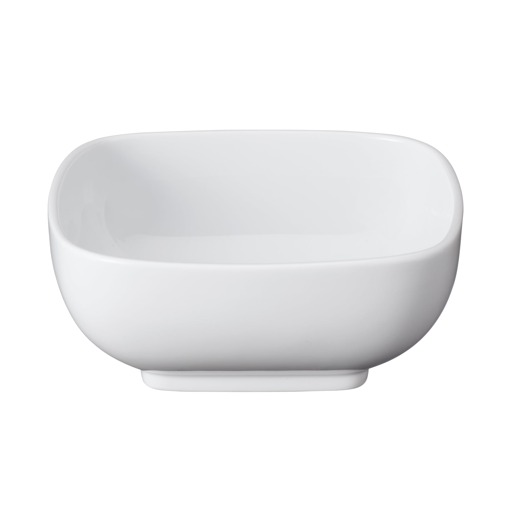 White Porcelain Square Bowl