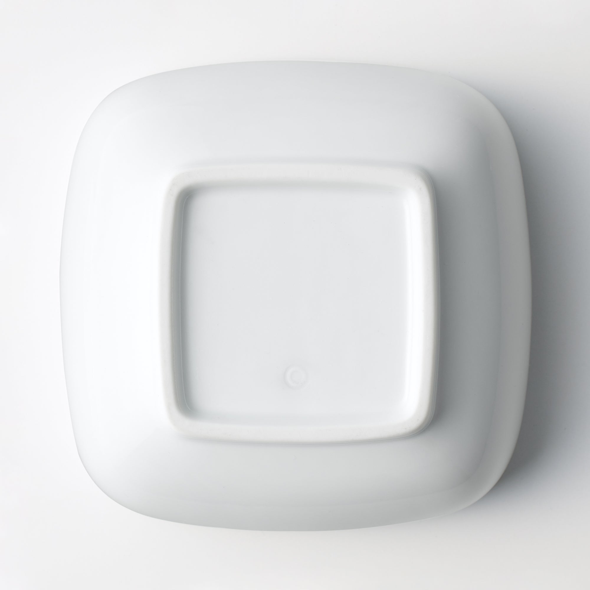 White Porcelain Square Bowl