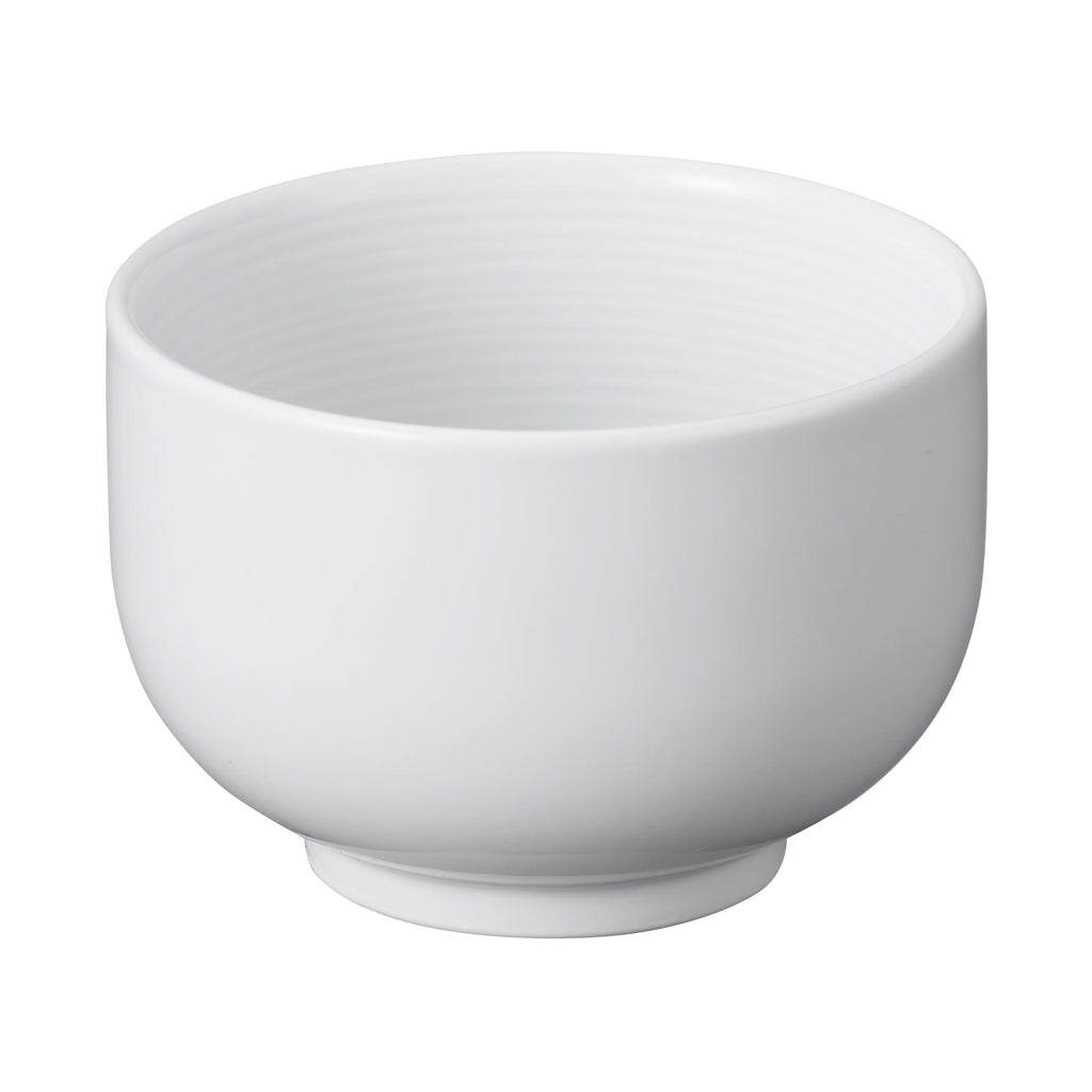White Porcelain Round Tea Cup