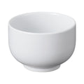 White Porcelain Round Tea Cup