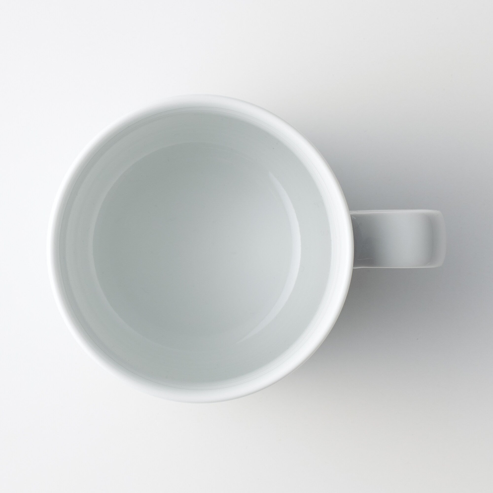 White Porcelain Mug Cup