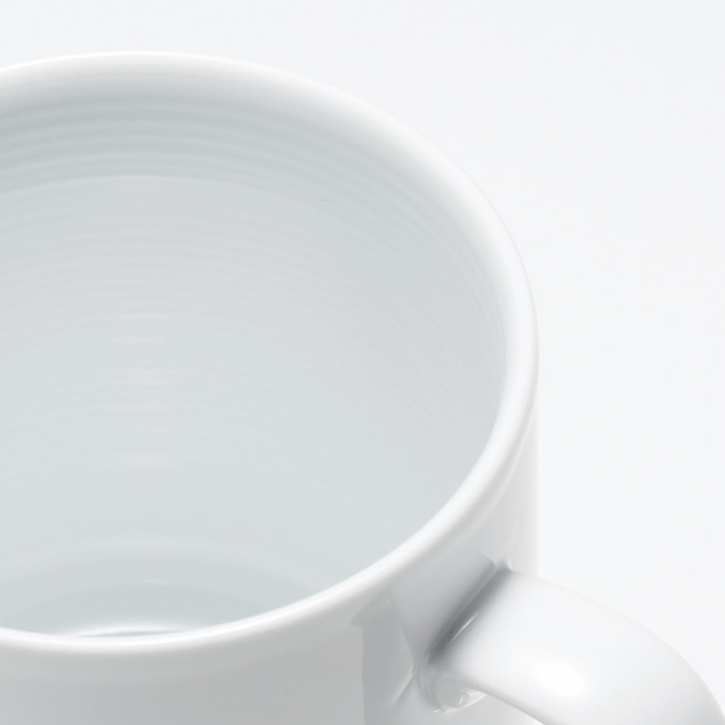 White Porcelain Mug Cup