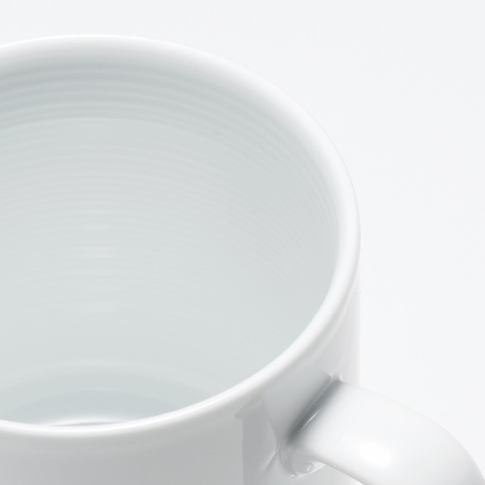 White Porcelain Mug Cup