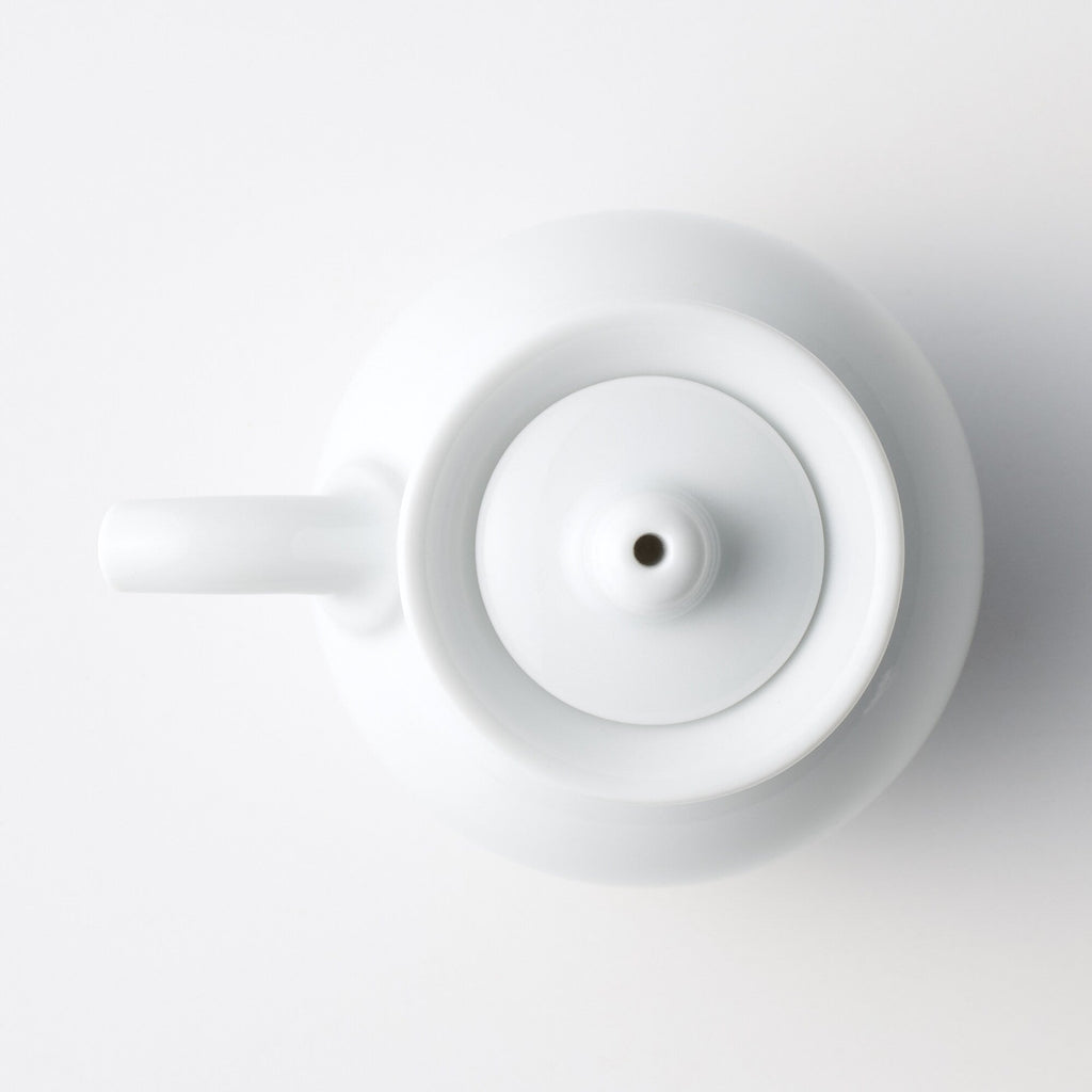 White Porcelain Sauce Pot