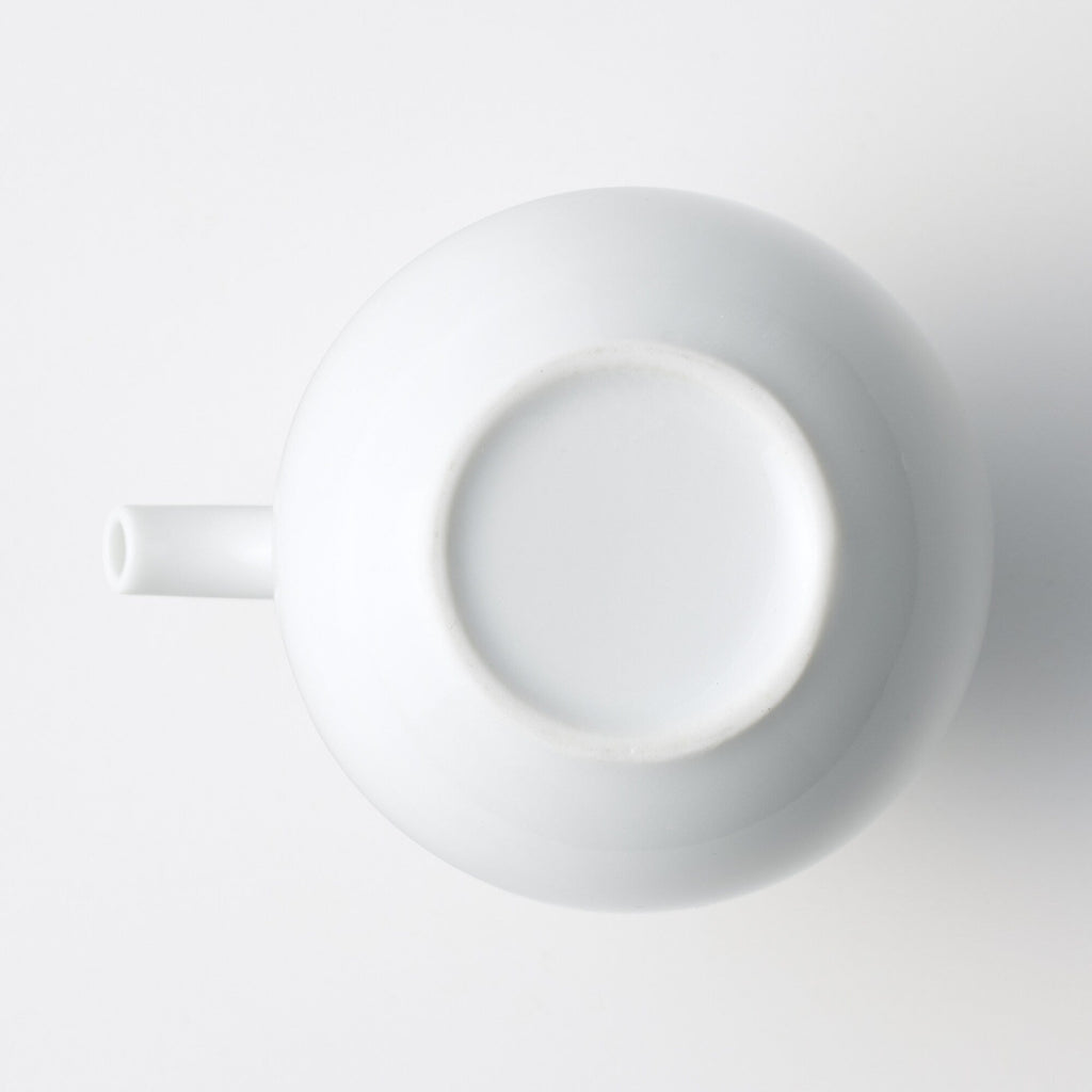 White Porcelain Sauce Pot
