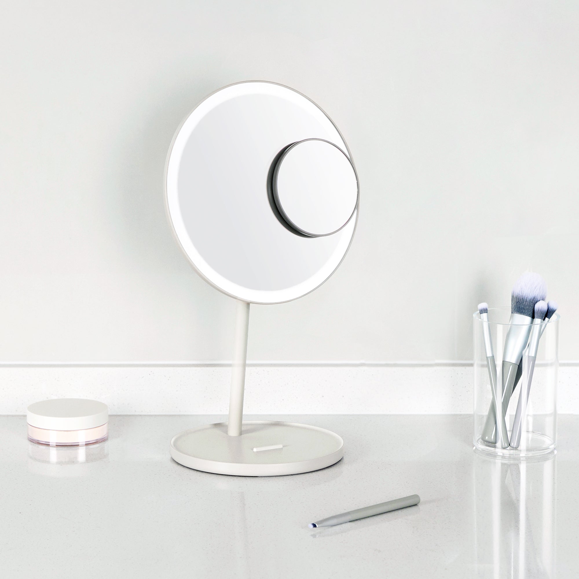 Cordless LED Light Mirror