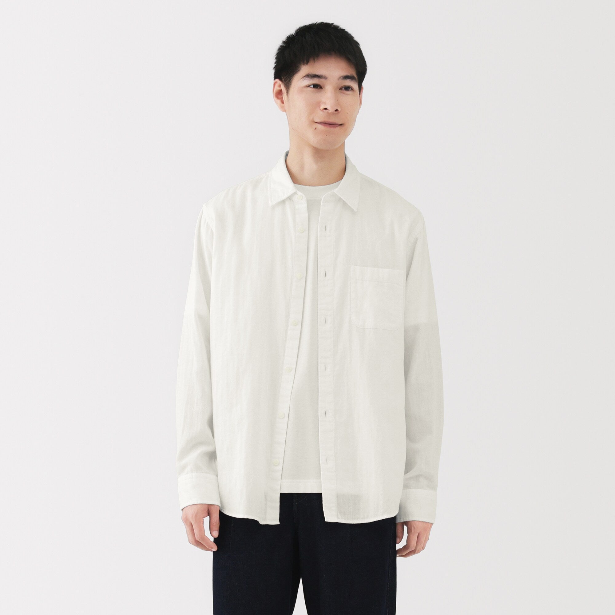 Kapok Blend Double Gauze Shirt