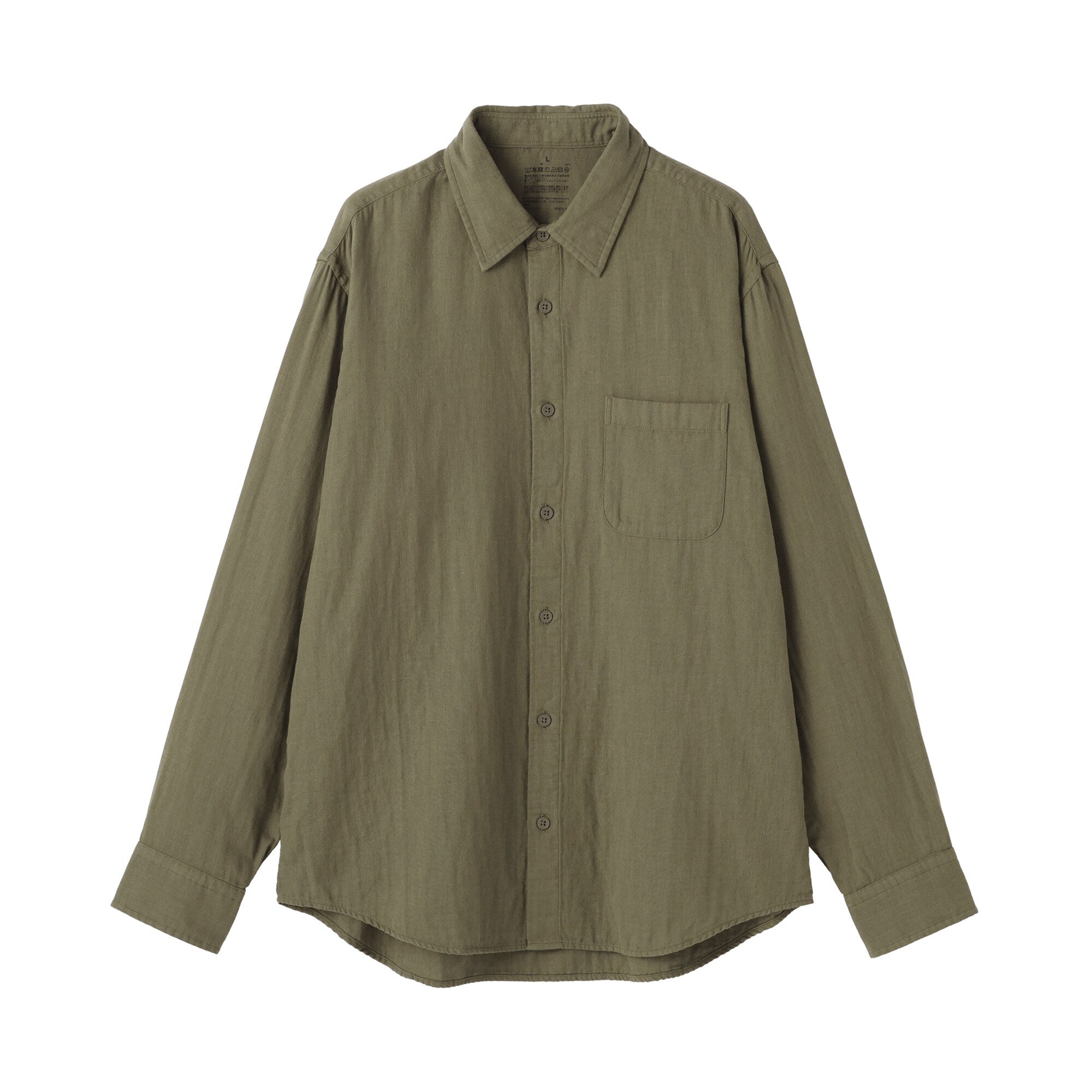 Kapok Blend Double Gauze Shirt