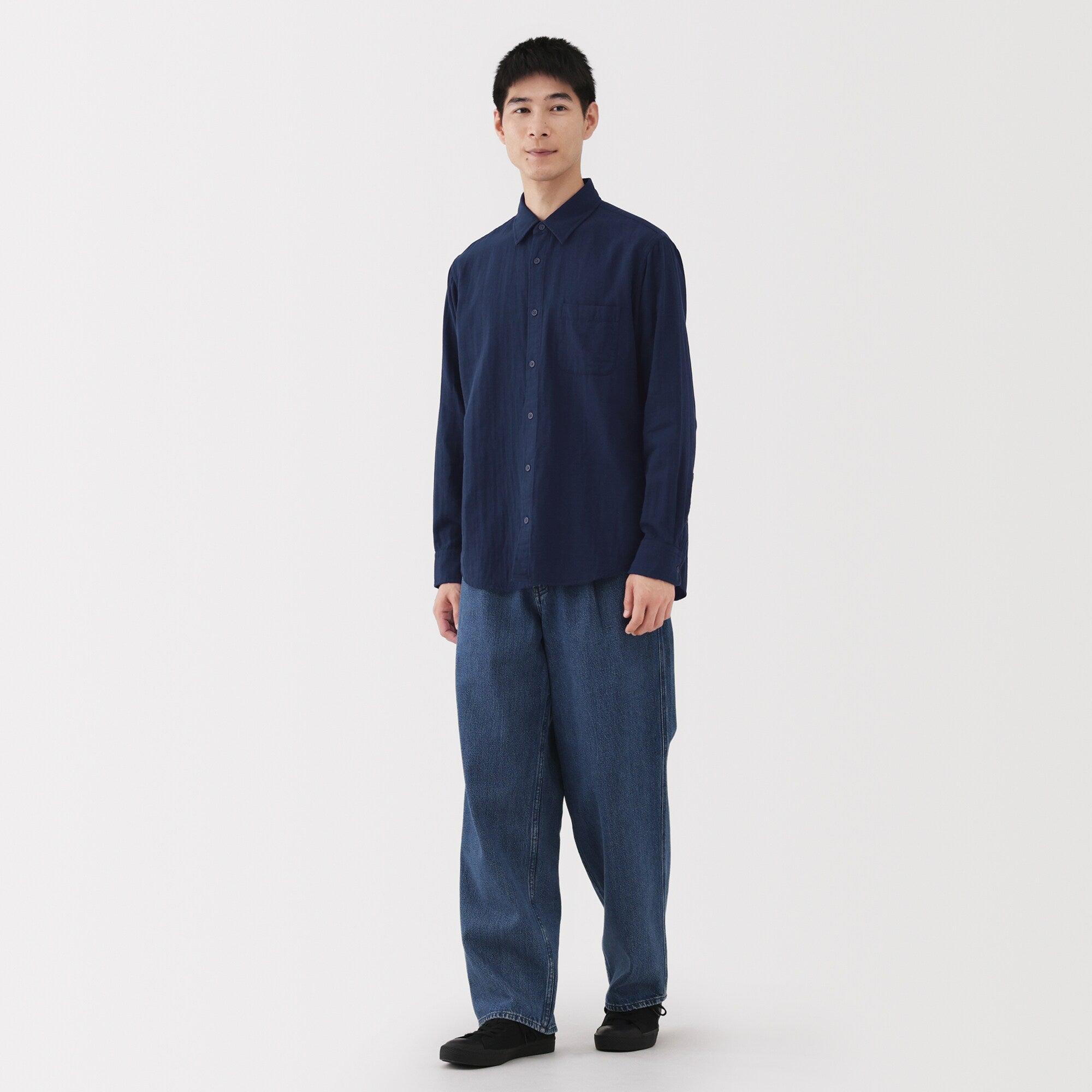Kapok Blend Double Gauze Shirt