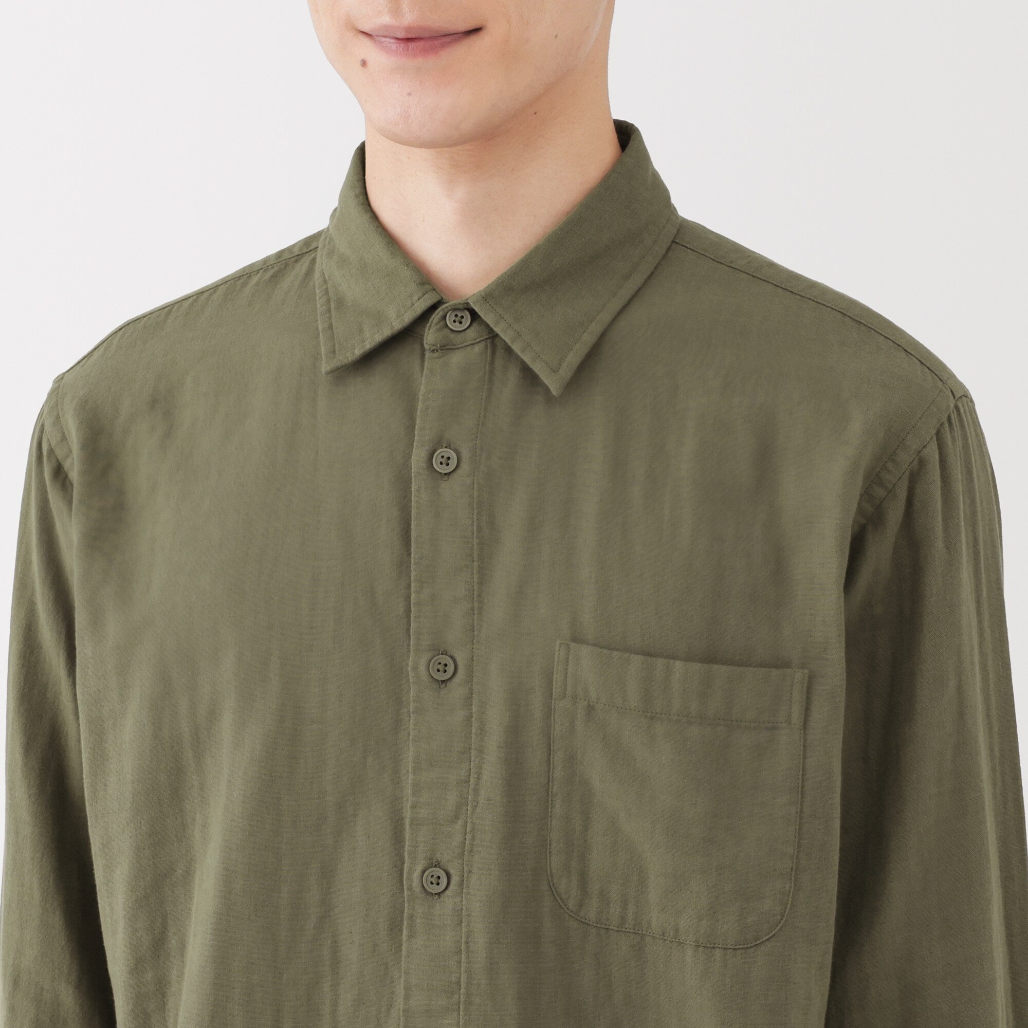 Kapok Blend Double Gauze Shirt