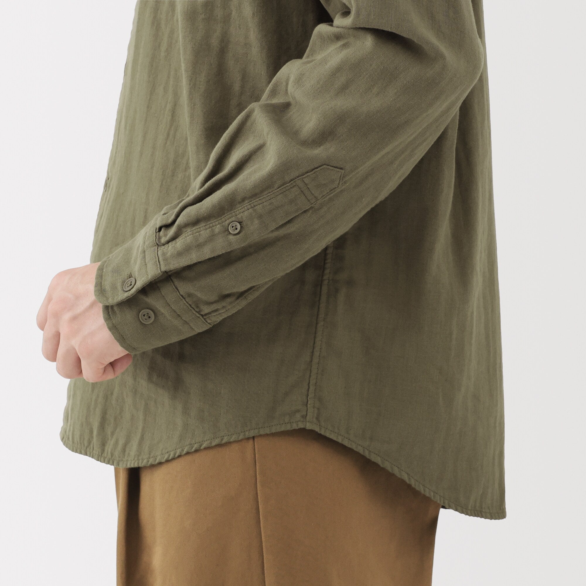 Kapok Blend Double Gauze Shirt