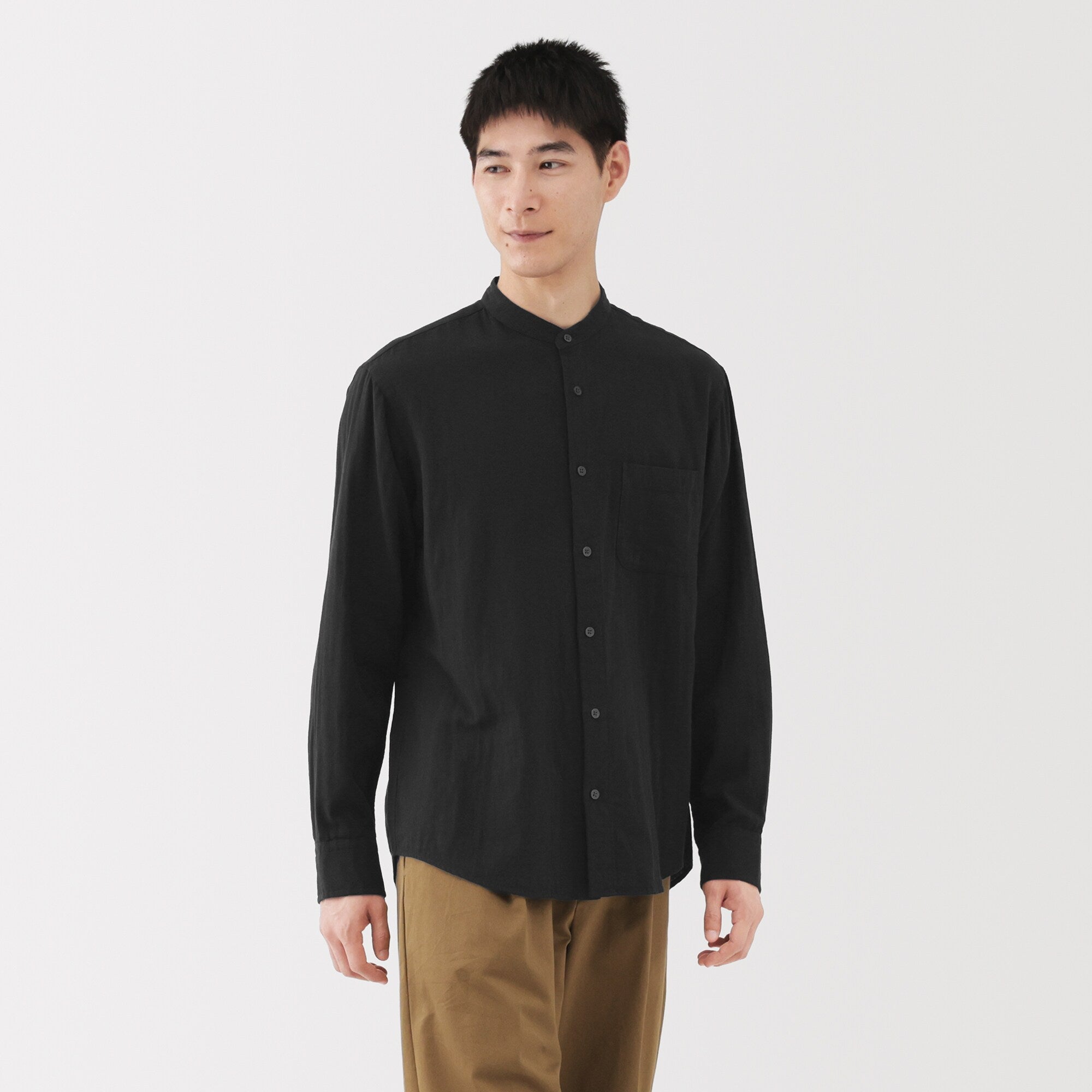 Kapok Blend Double Gauze Shirt