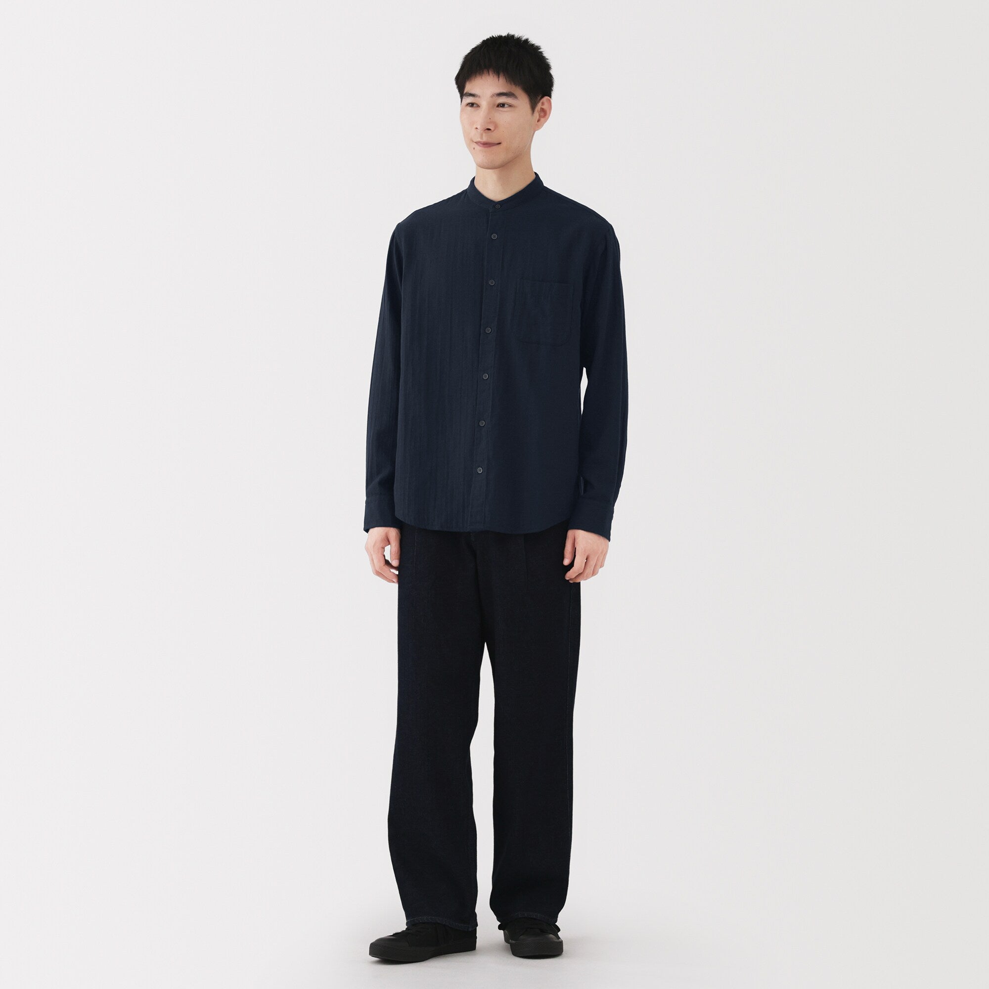 Kapok Blend Double Gauze Shirt