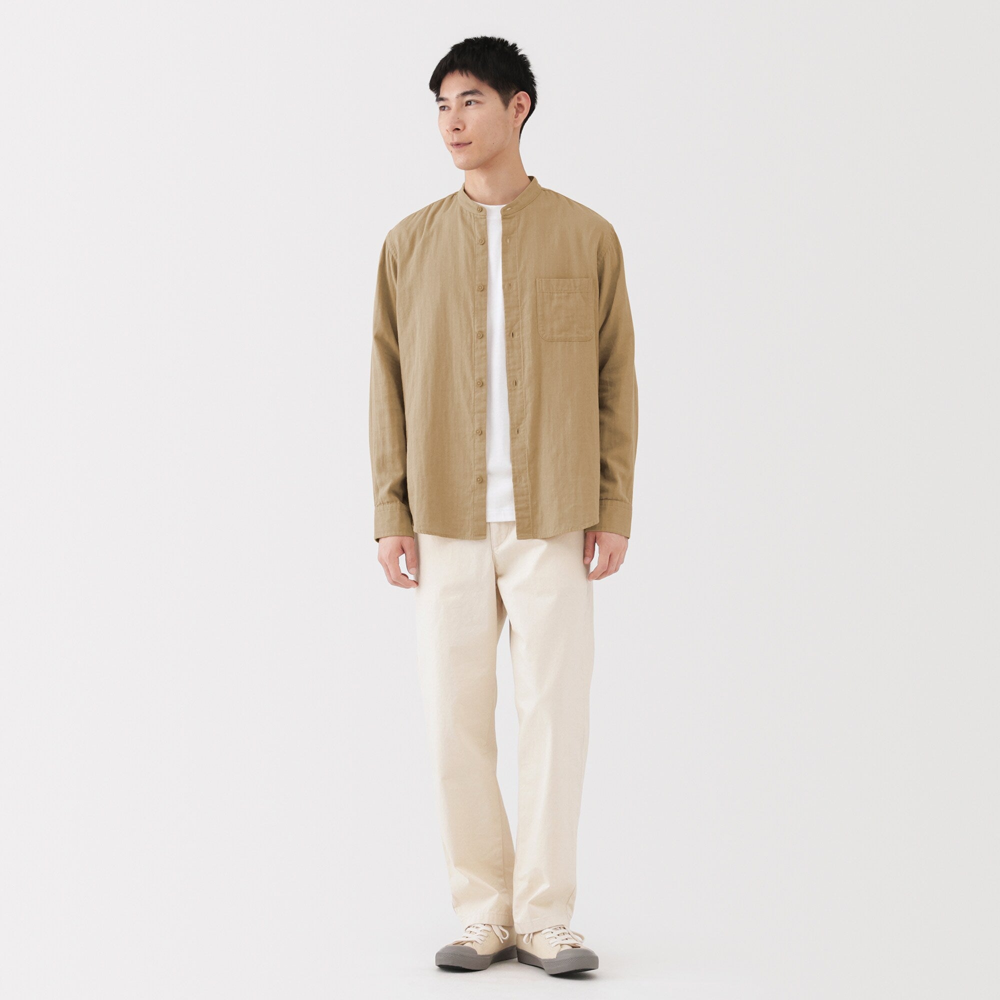 Kapok Blend Double Gauze Shirt
