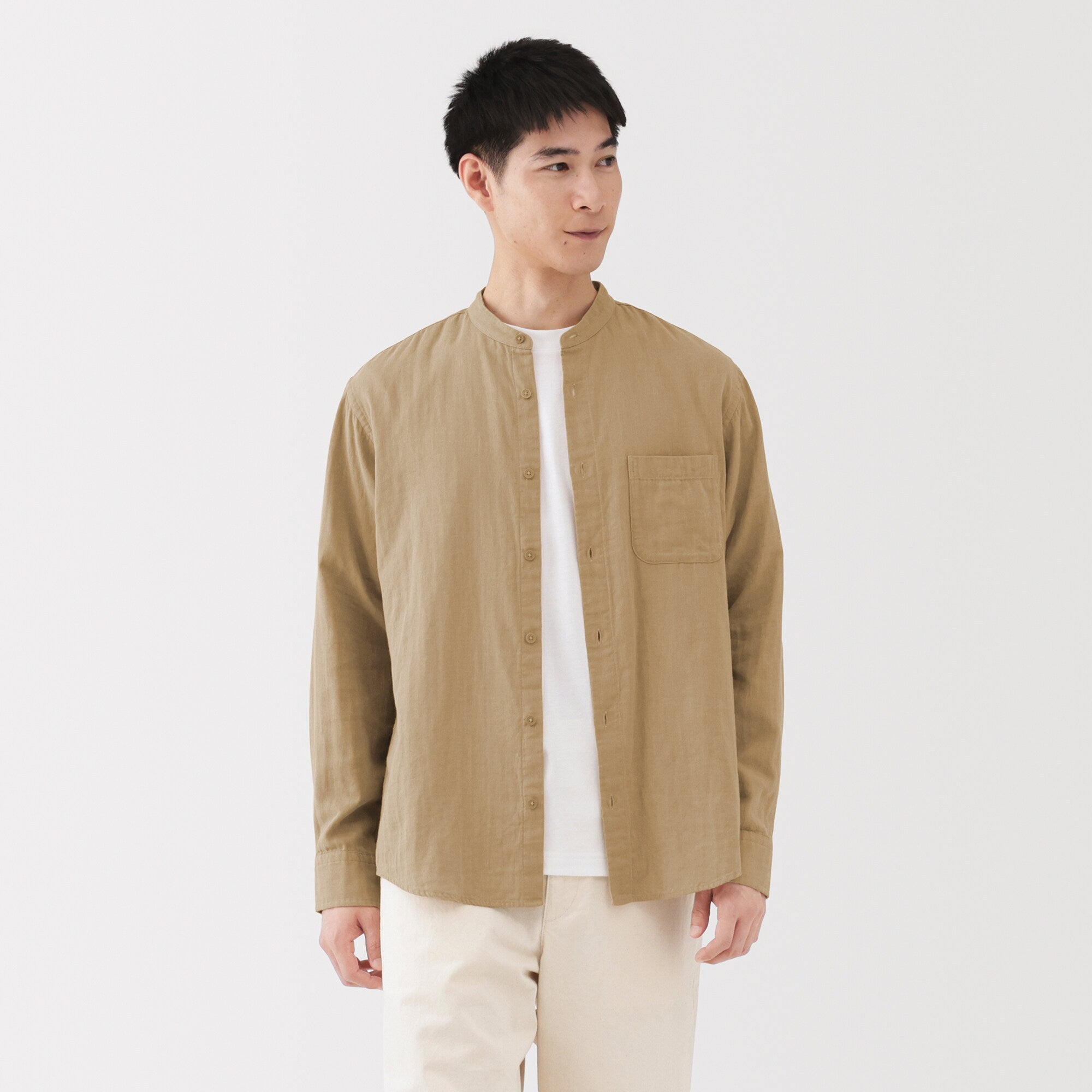 Kapok Blend Double Gauze Shirt