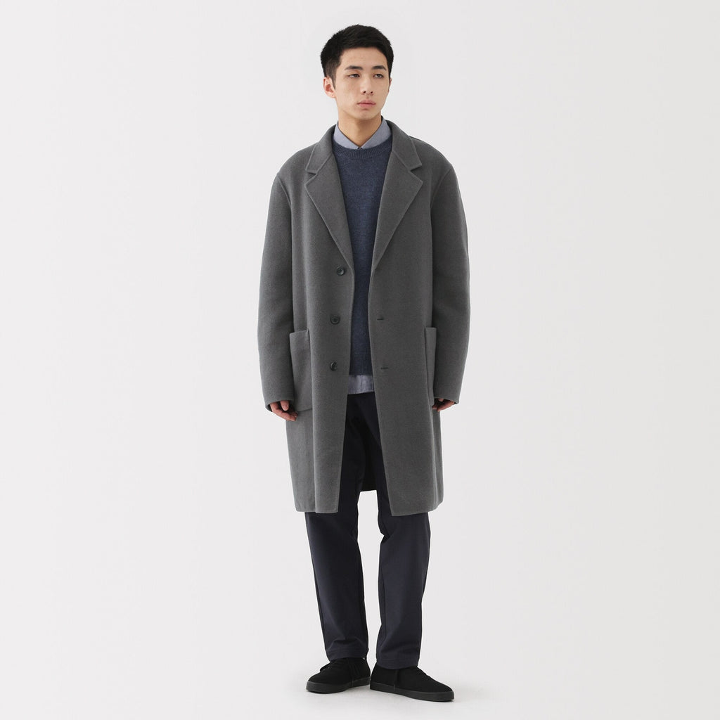 Wool Blend Chester Coat