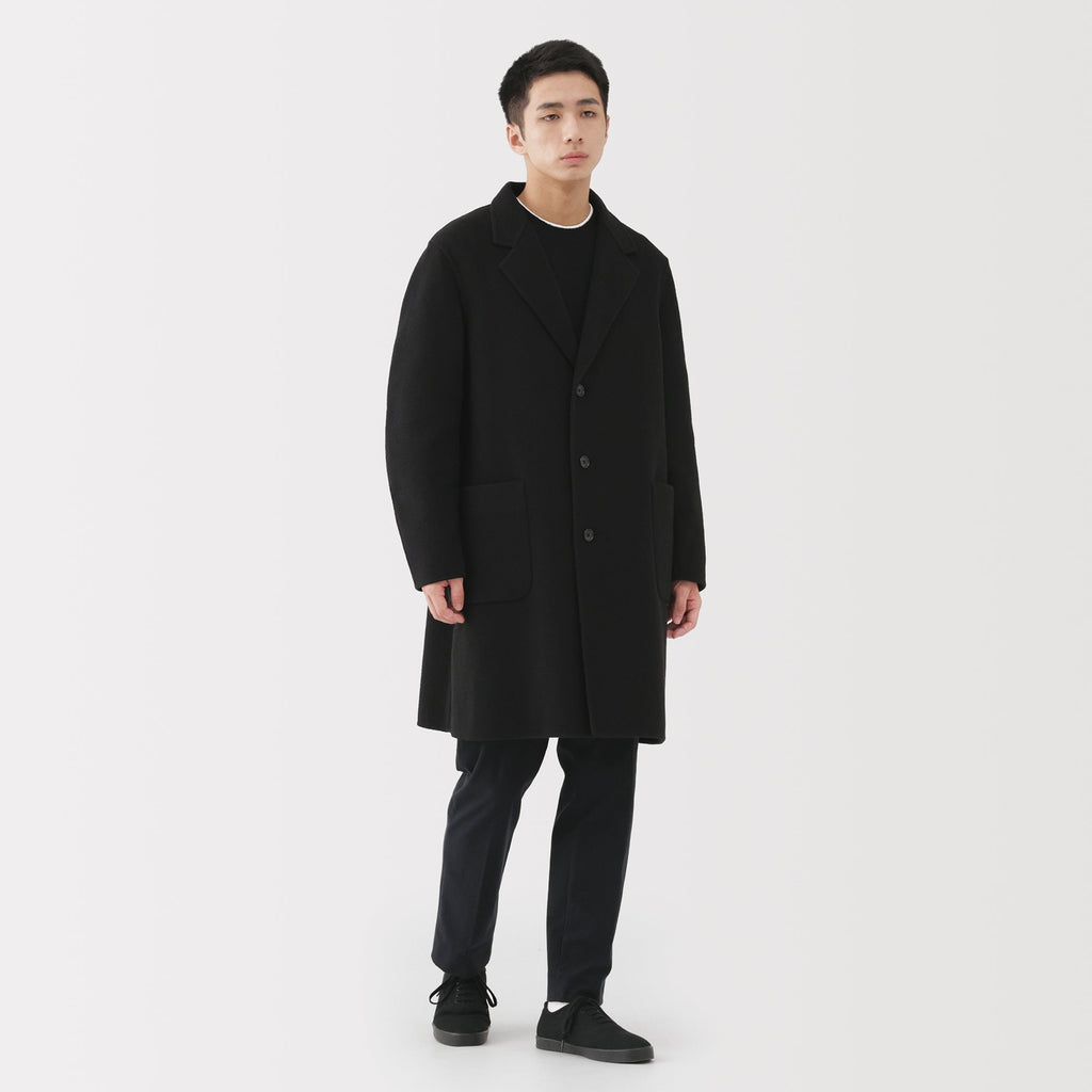 Wool Blend Chester Coat