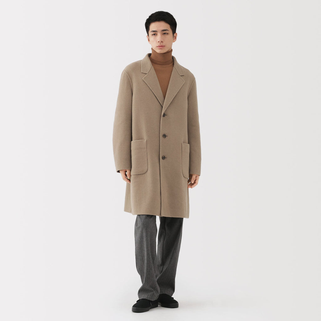 Wool Blend Chester Coat
