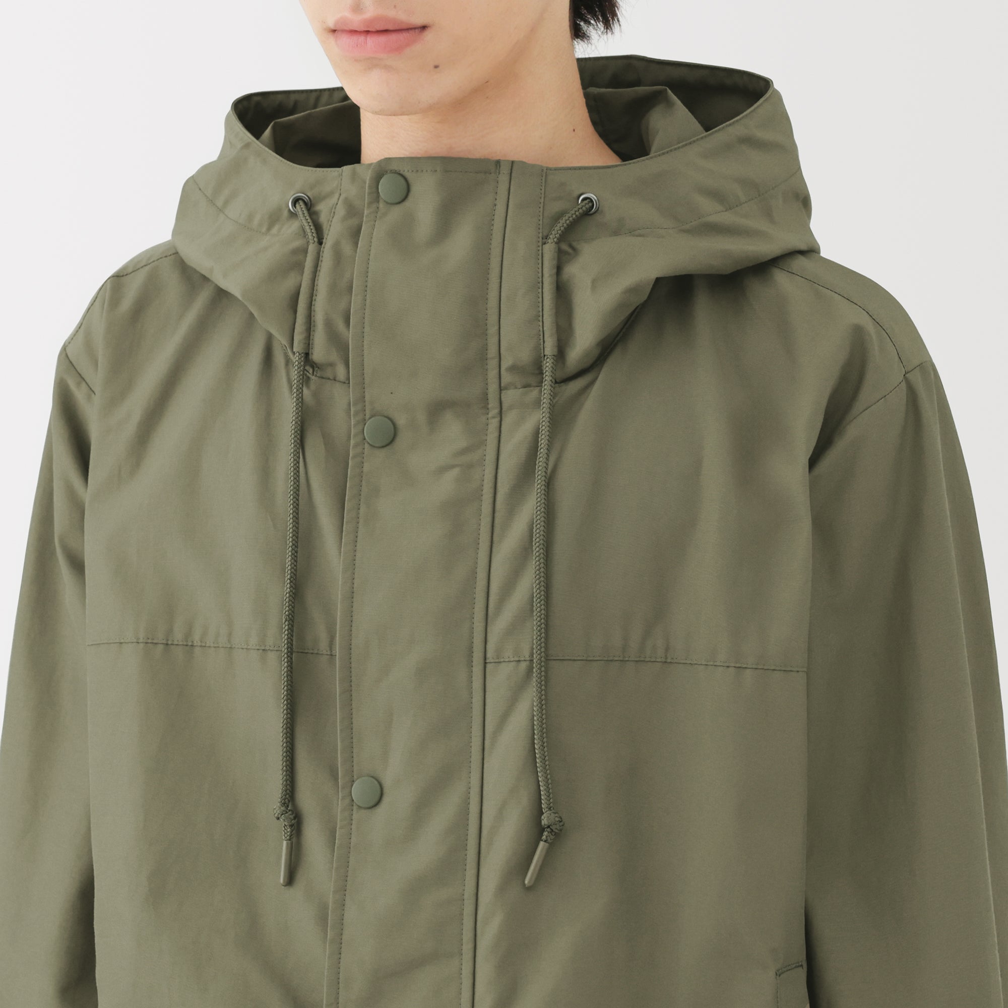 Water Repellent Hooded Jacket