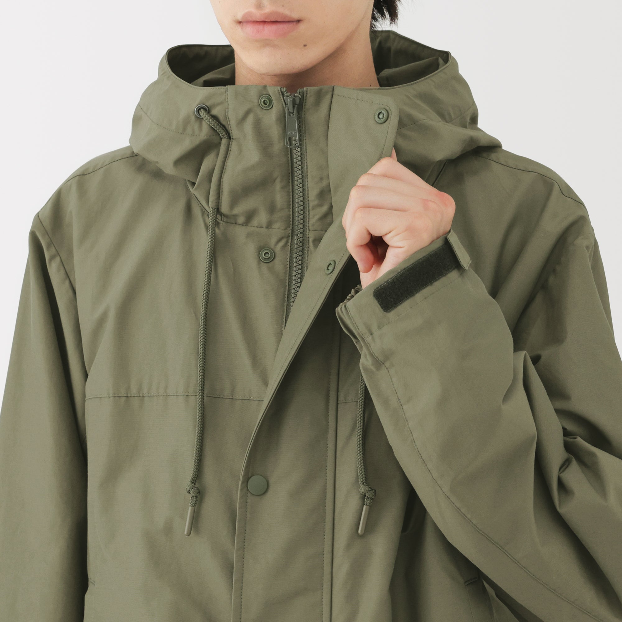 Water Repellent Hooded Jacket