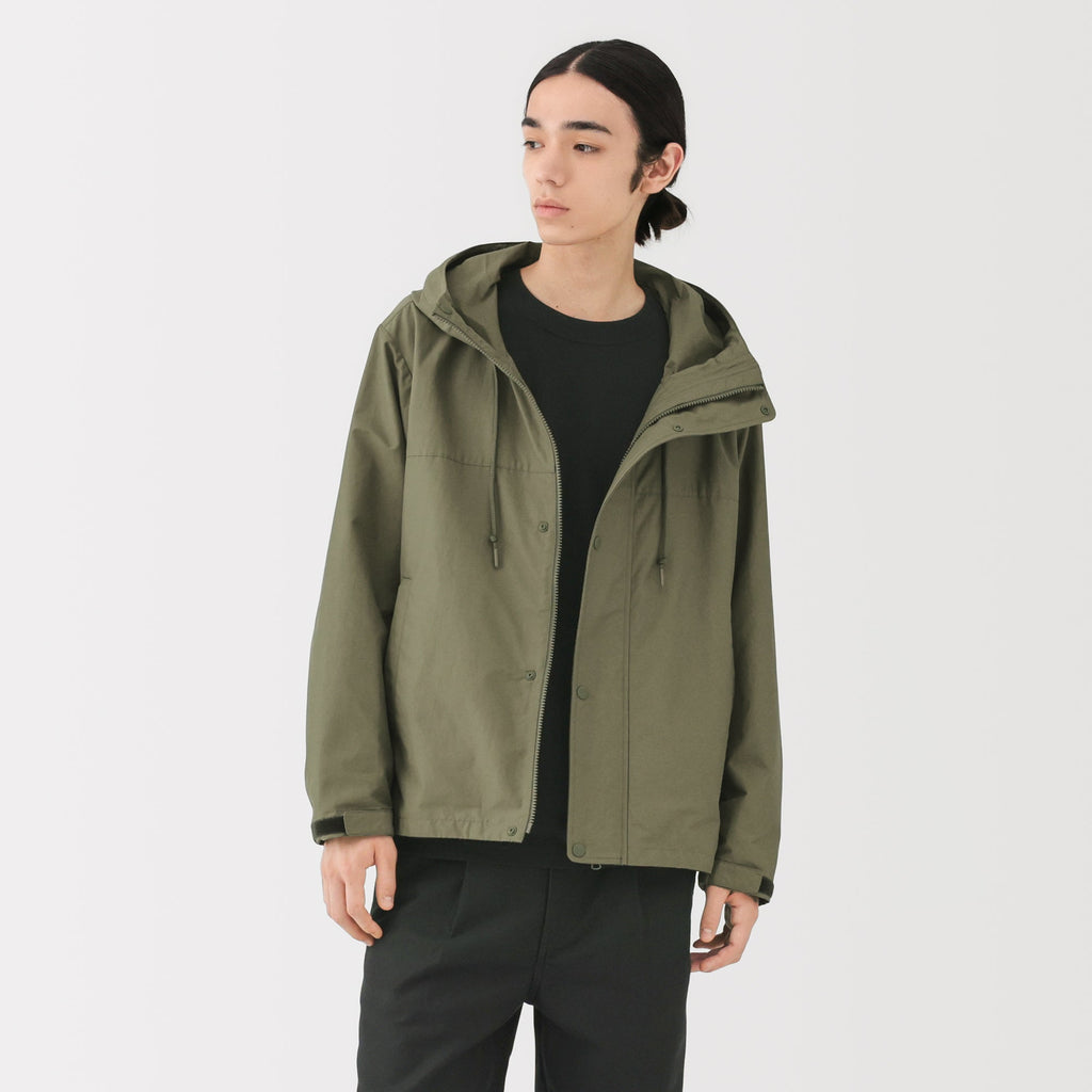 Water Repellent Hooded Jacket