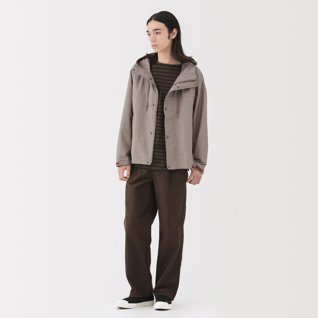 Water Repellent Hooded Jacket