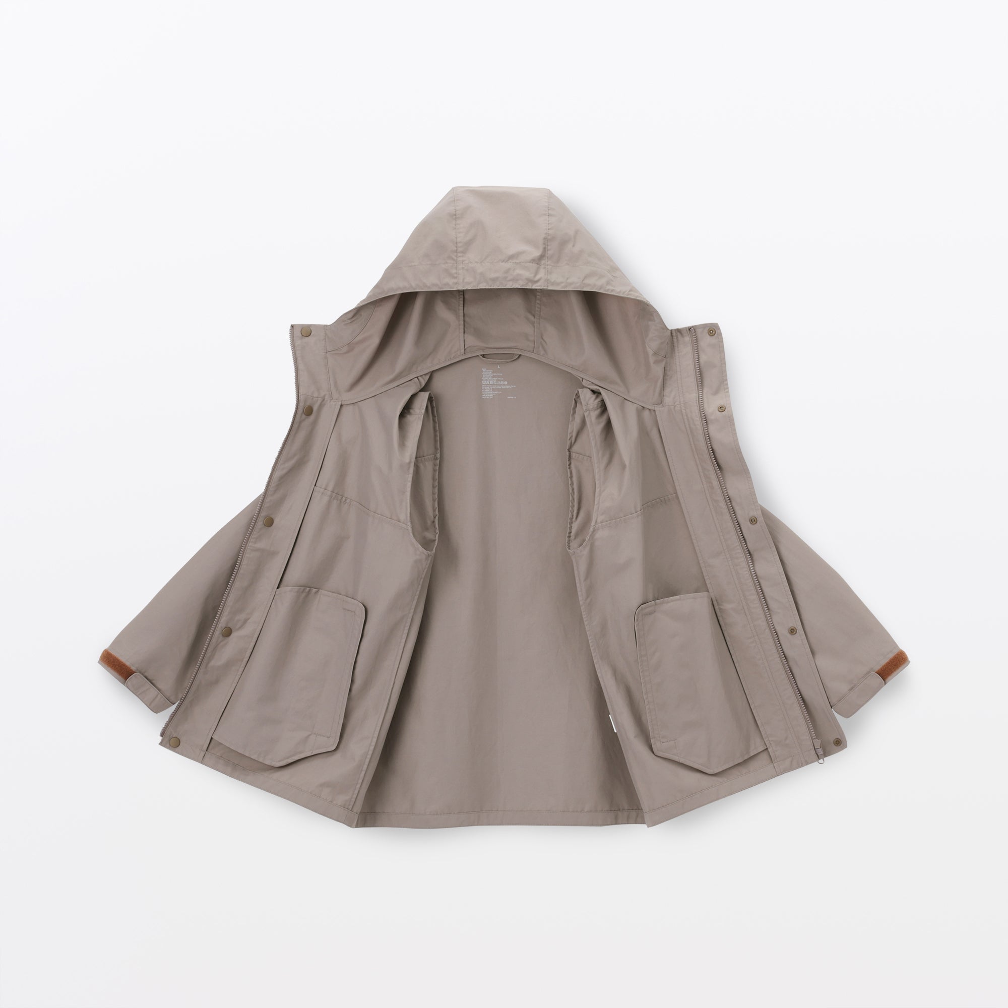 Water Repellent Hooded Jacket