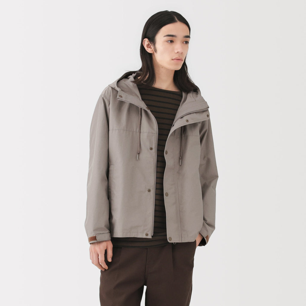 Water Repellent Hooded Jacket