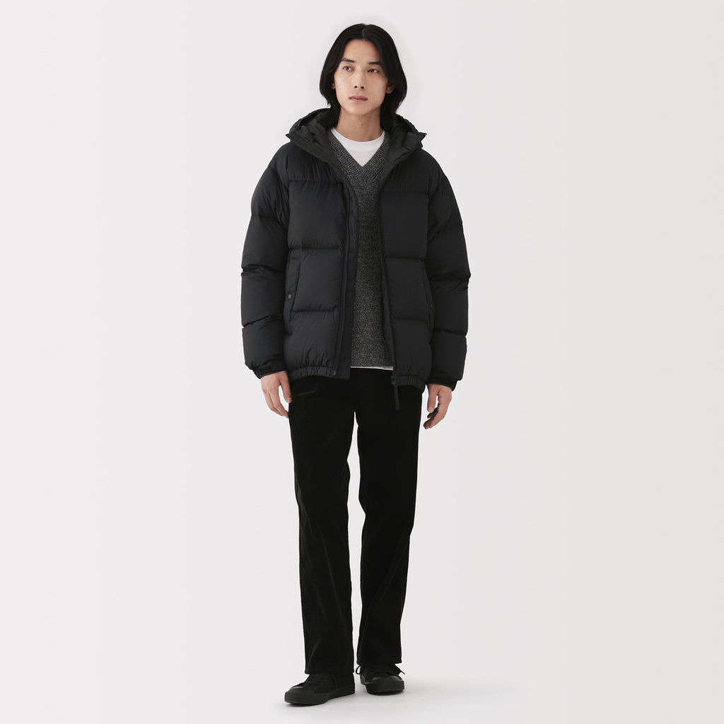 Lightweight Down Hooded Jacket
