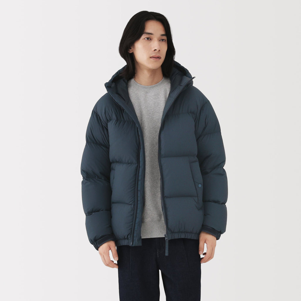 Lightweight Down Hooded Jacket