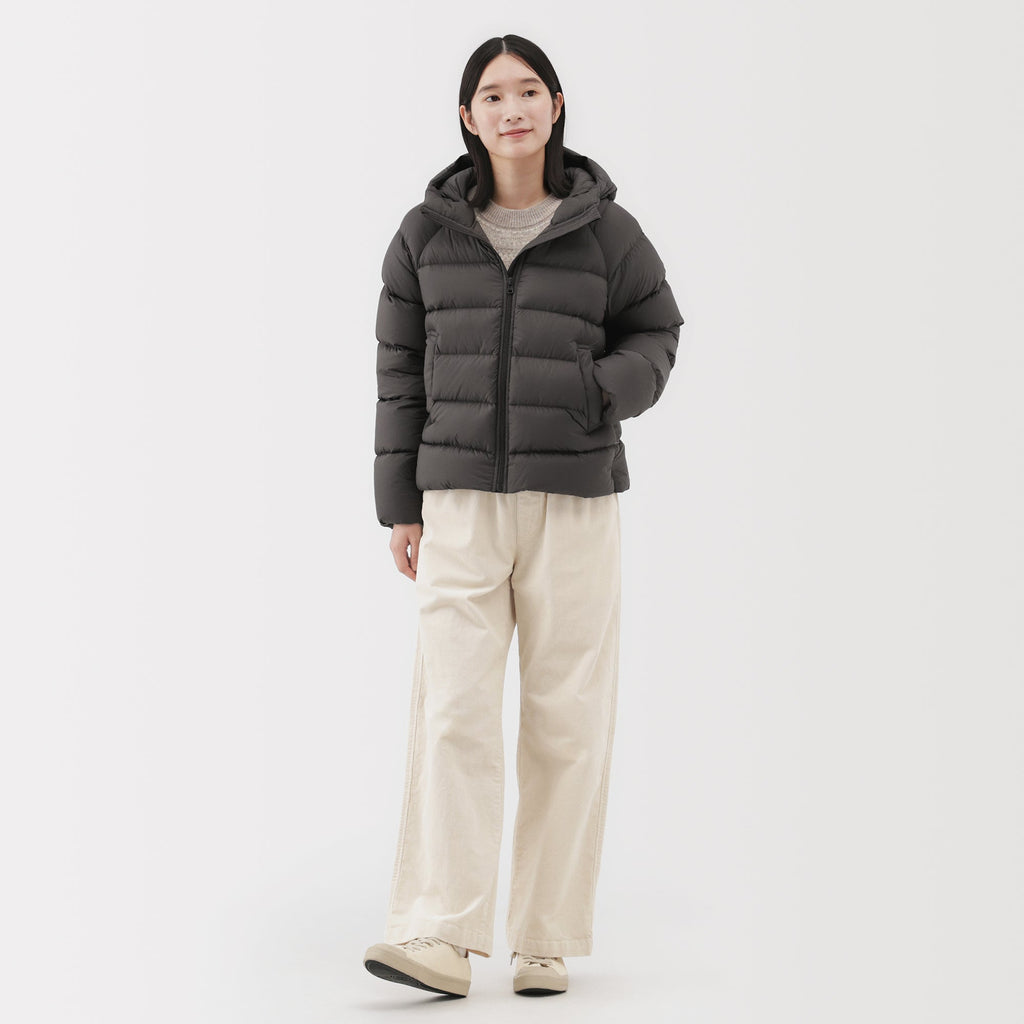 Lightweight Down Hooded Jacket