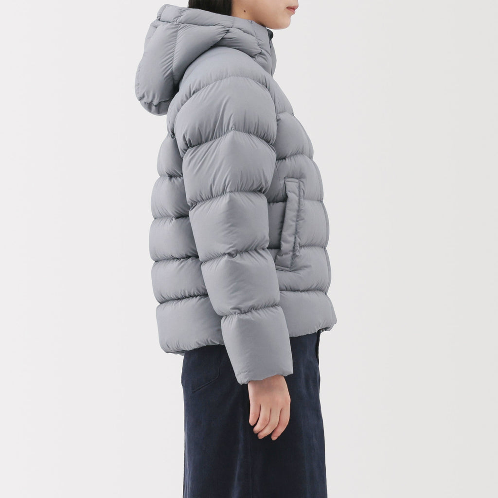 Lightweight Down Hooded Jacket