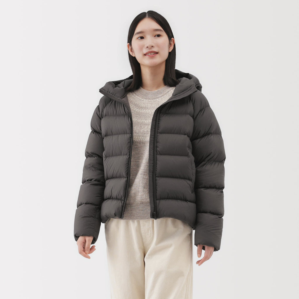 Lightweight Down Hooded Jacket