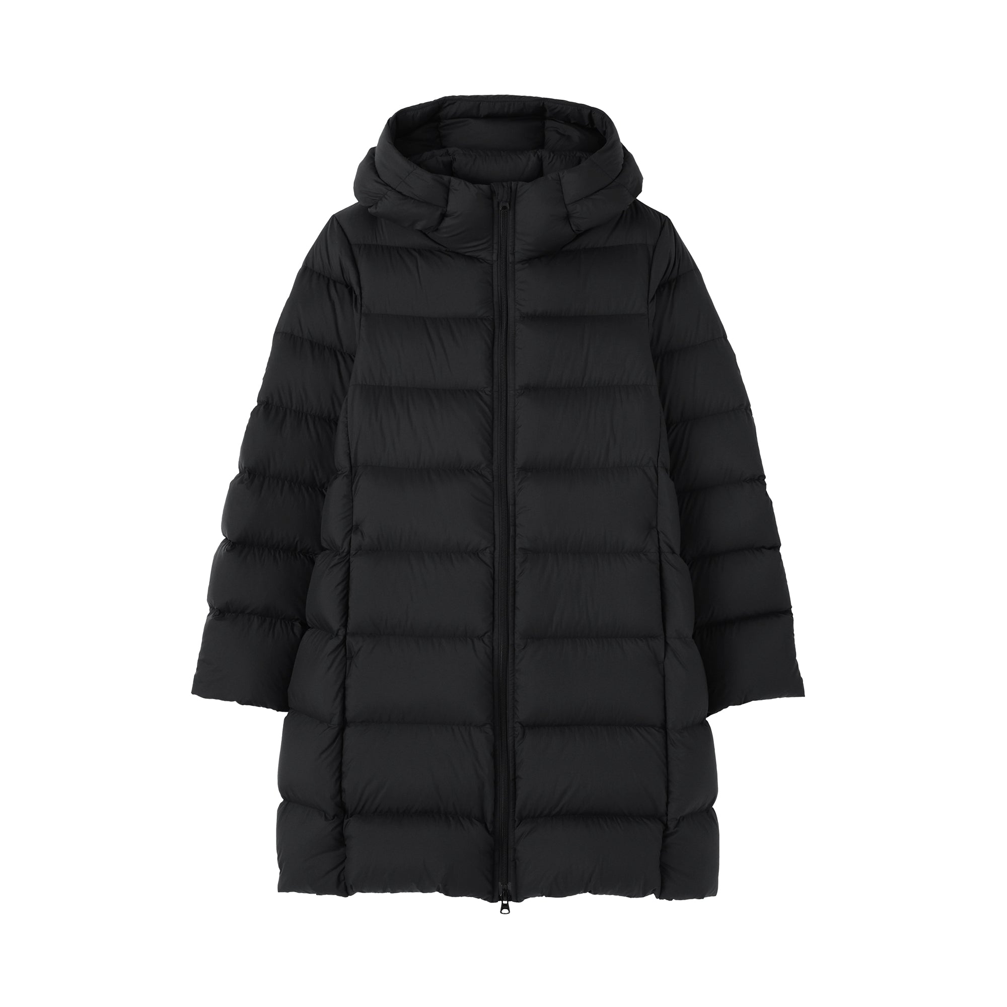 Lightweight Down Hooded Coat