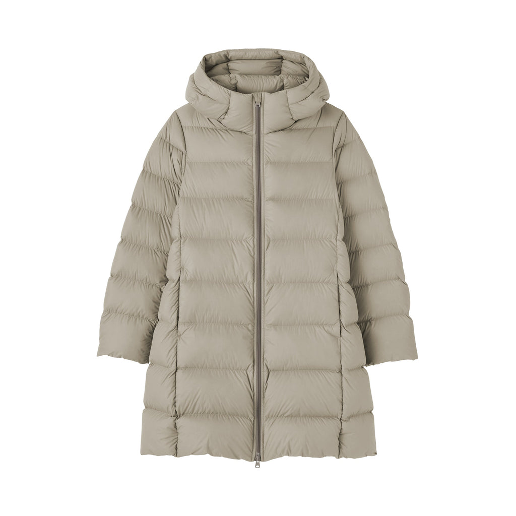 Lightweight Down Hooded Coat