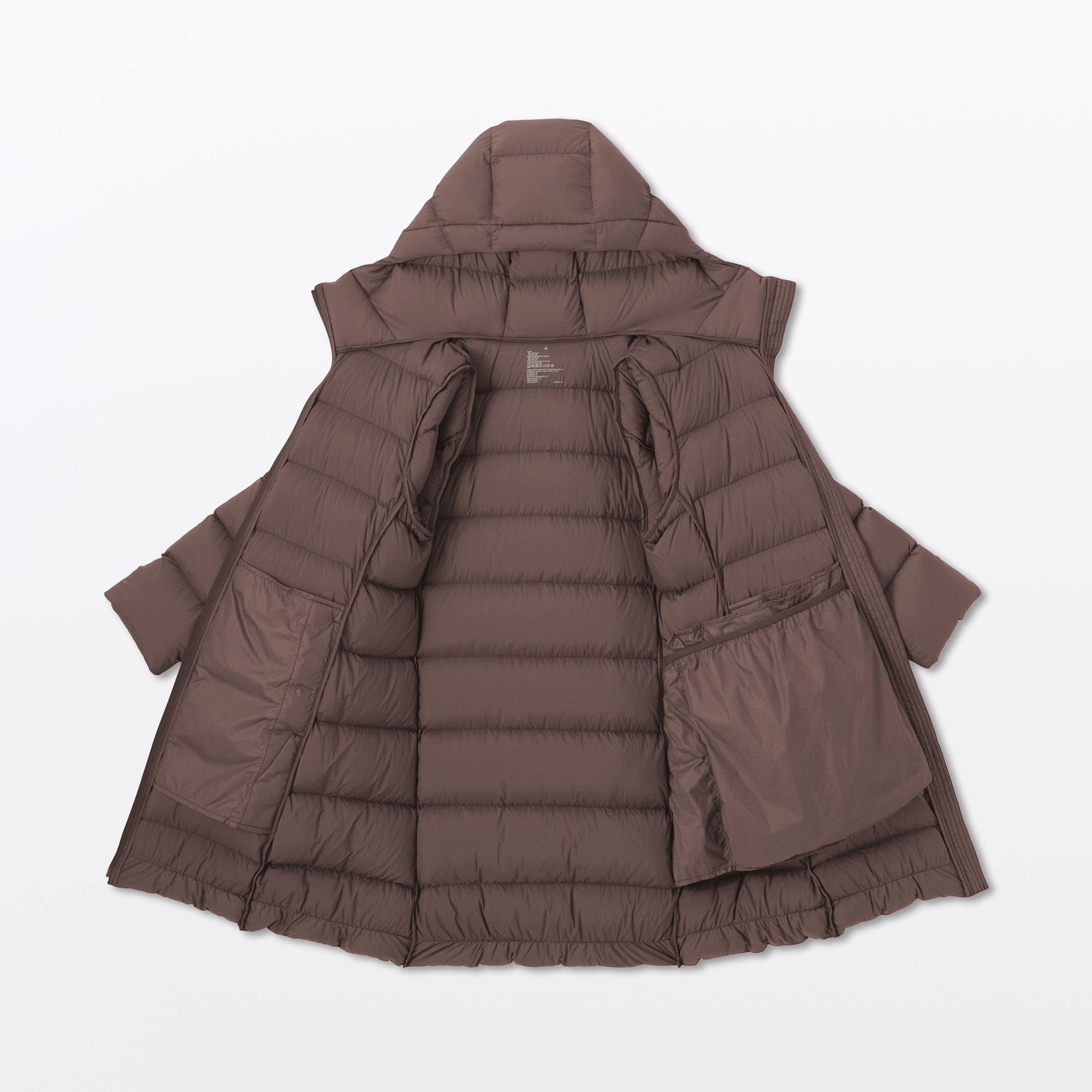 Lightweight Down Hooded Coat