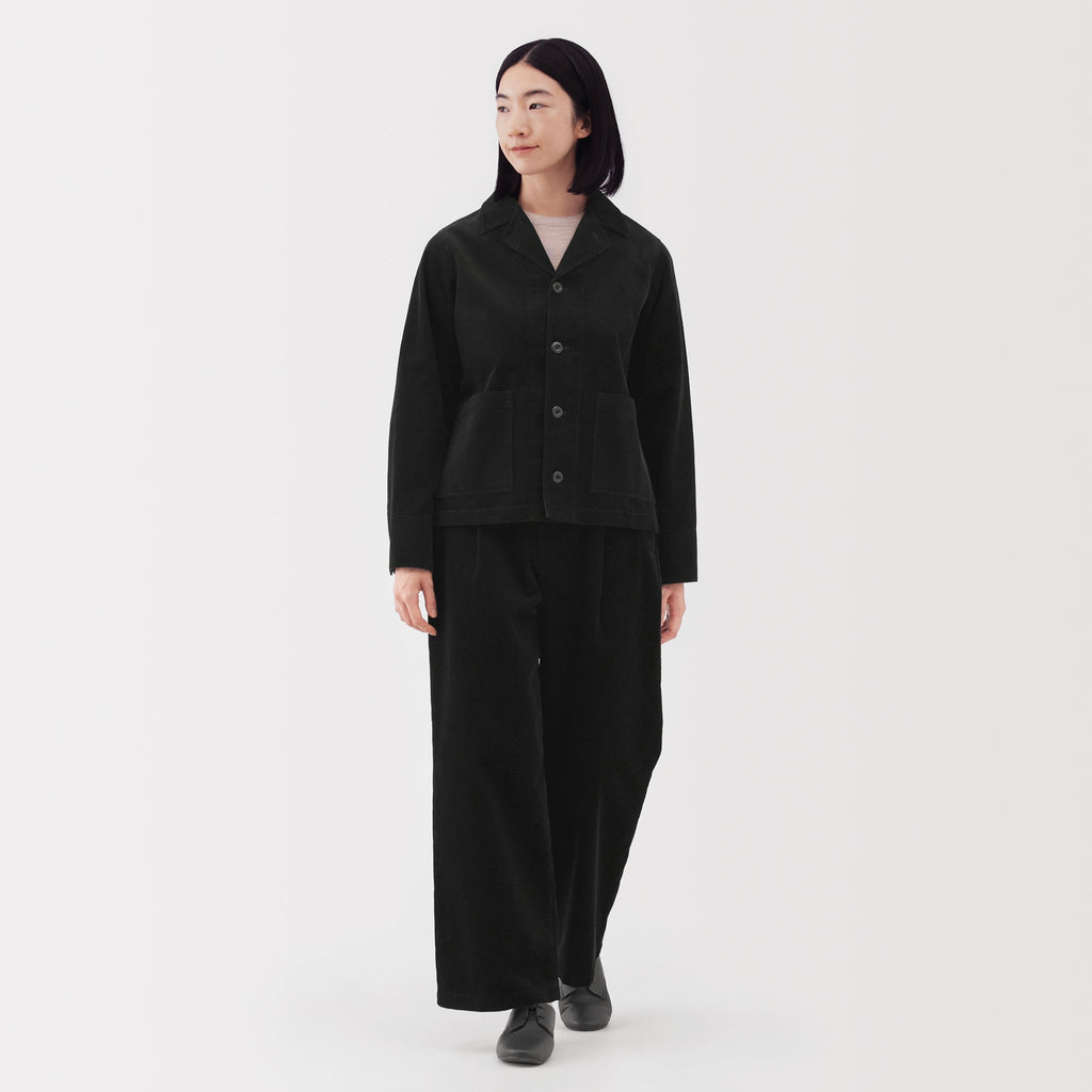 Kapok Blend Corduroy Jacket