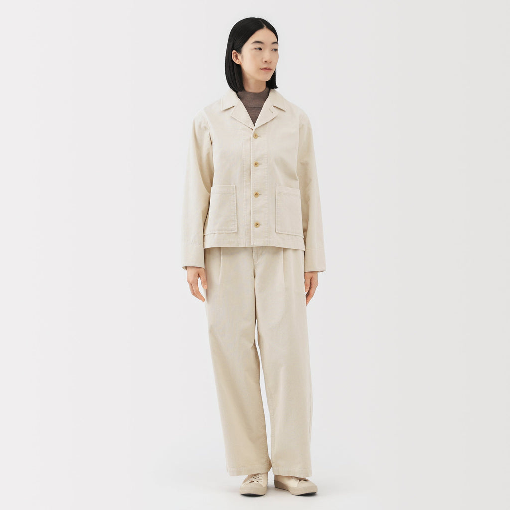 Kapok Blend Corduroy Jacket