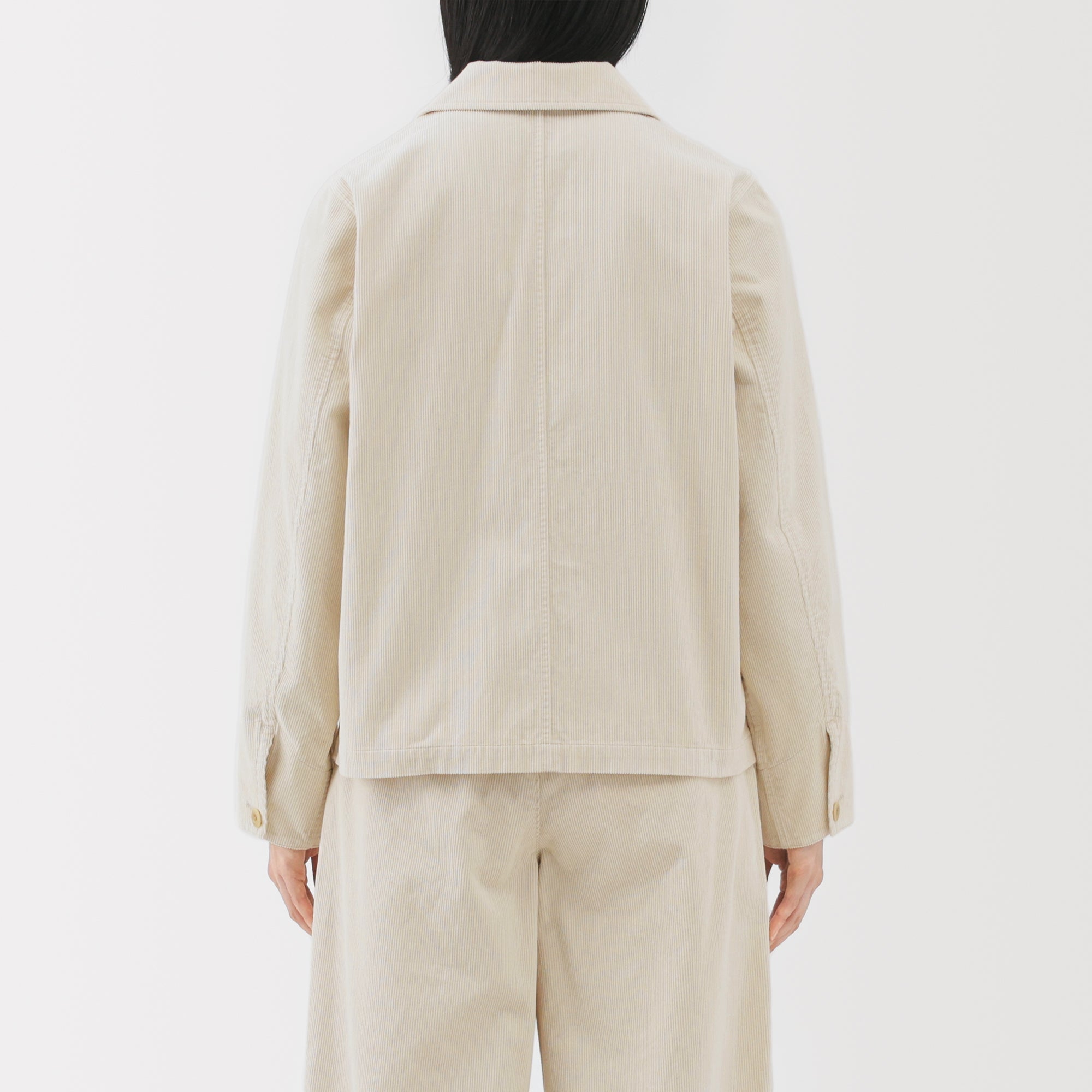 Kapok Blend Corduroy Jacket